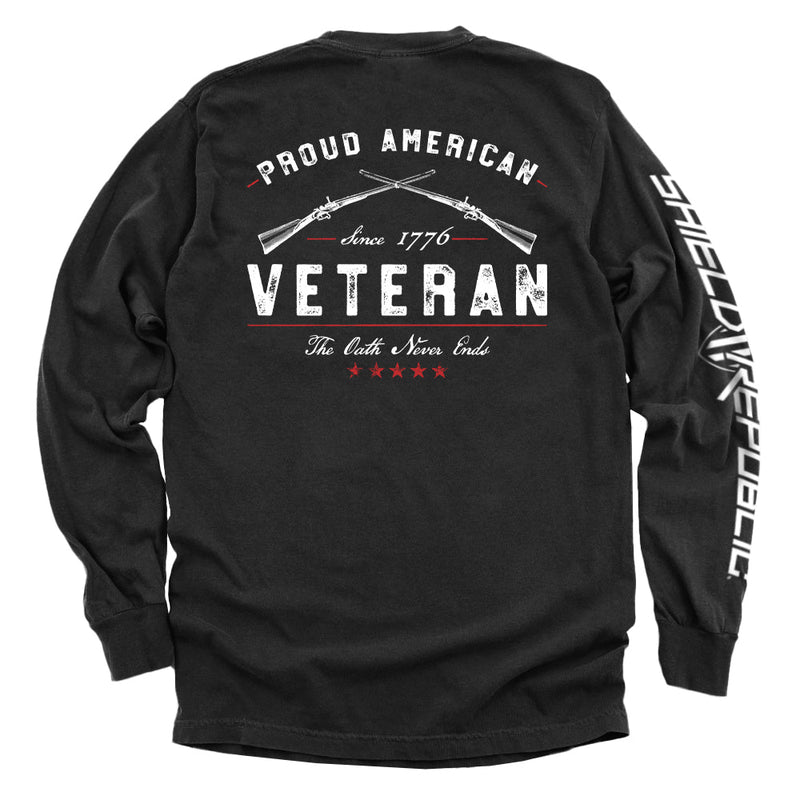 Load image into Gallery viewer, Proud American Veteran The Oath Never Ends