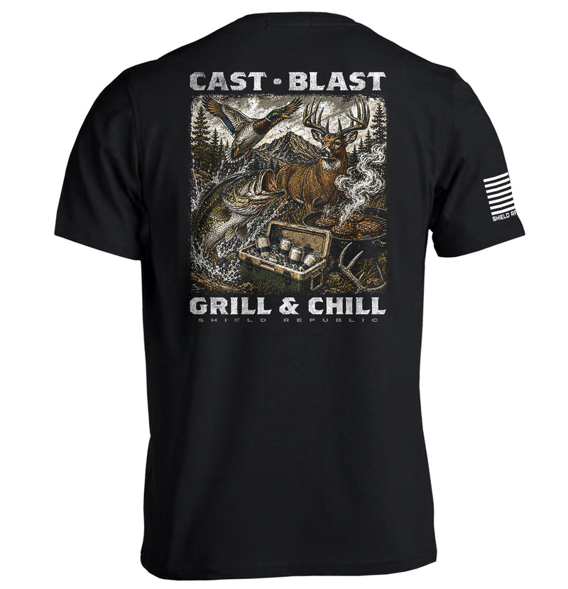 Load image into Gallery viewer, Cast Blast Grill & Chill