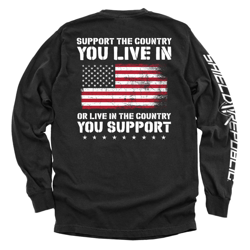 Load image into Gallery viewer, Support The Country You Live In Flag