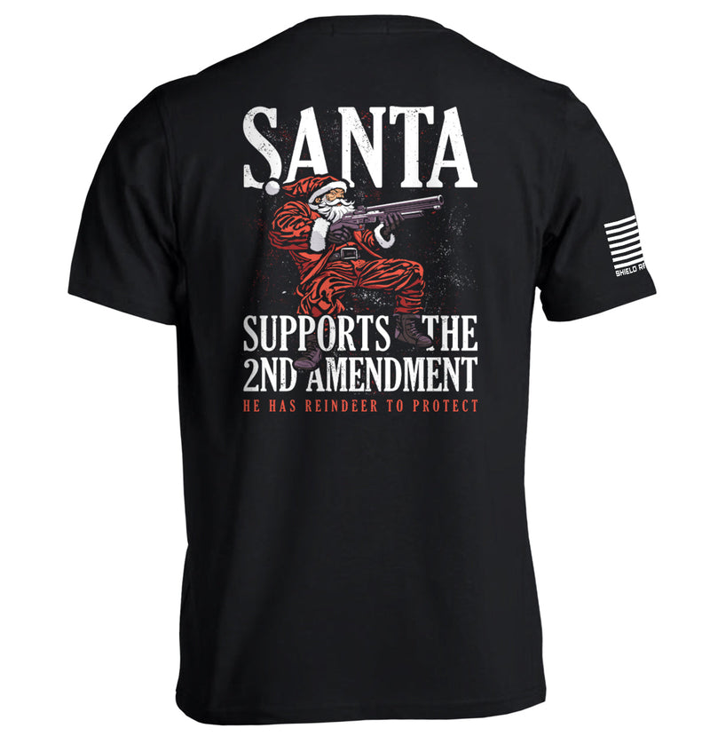 Load image into Gallery viewer, Santa Supports the 2nd Amendment