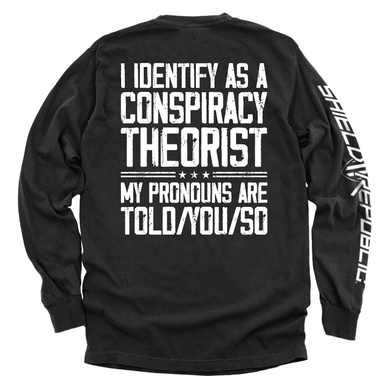 Load image into Gallery viewer, I Identify As A Conspiracy Theorist