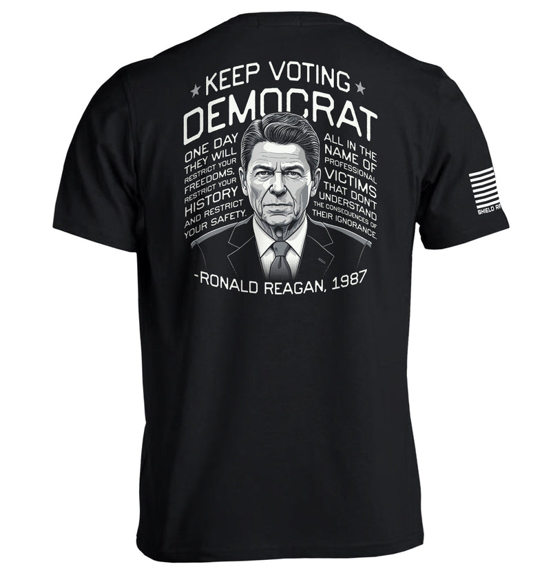 Load image into Gallery viewer, Keep Voting Democrat Ronald Reagan