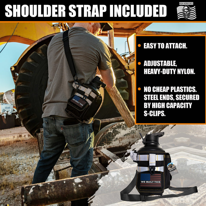 Load image into Gallery viewer, 64oz Iron Workforce Bottles