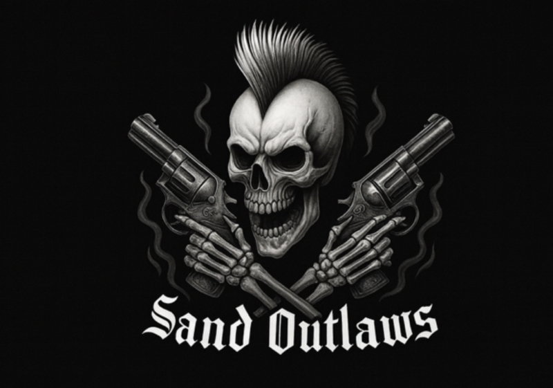Load image into Gallery viewer, Marshin Whips x Sand Outlaws Official Flags | Limited Edition Dune Banners