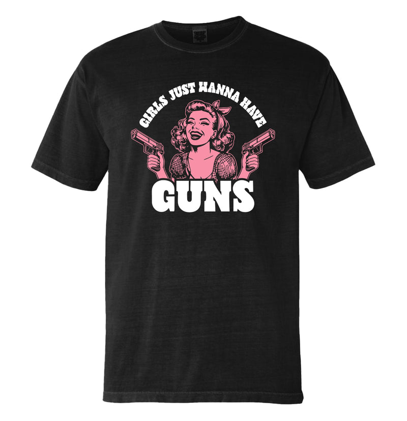 Load image into Gallery viewer, Girls Just Wanna Have Guns (Front Print)