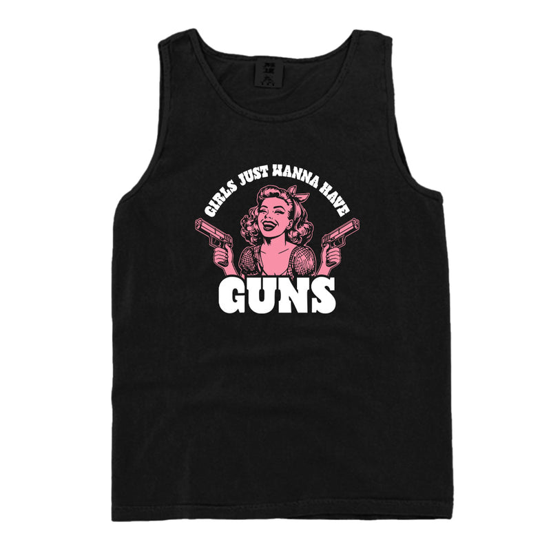 Load image into Gallery viewer, Girls Just Wanna Have Guns (Front Print)