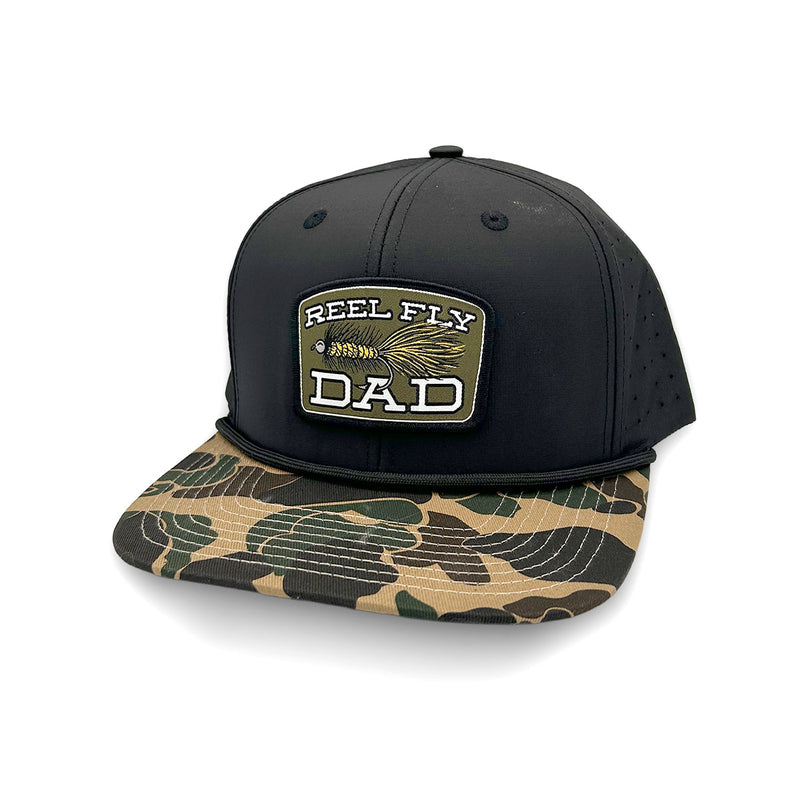 Load image into Gallery viewer, Reel Fly Dad (Woven Patch)