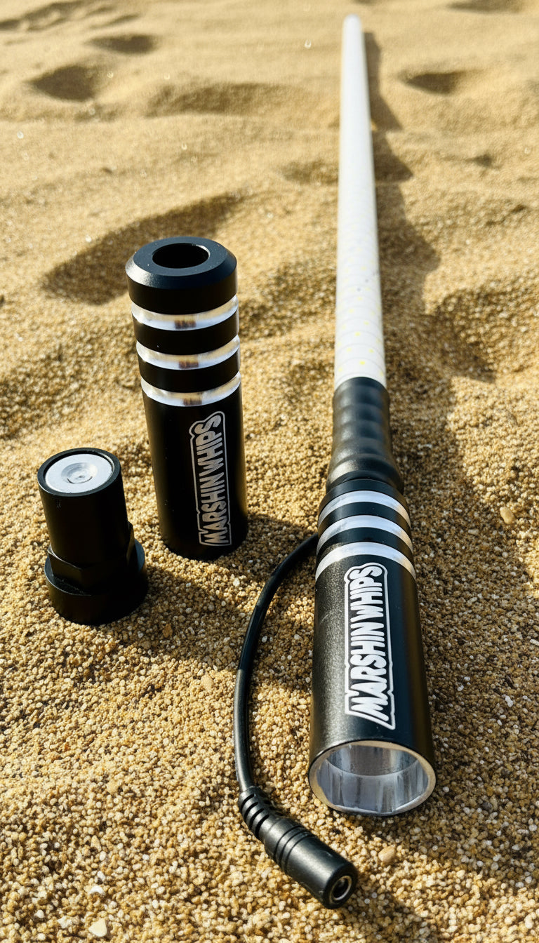 Load image into Gallery viewer, Game Changer LED Whip - Sleek Black Single