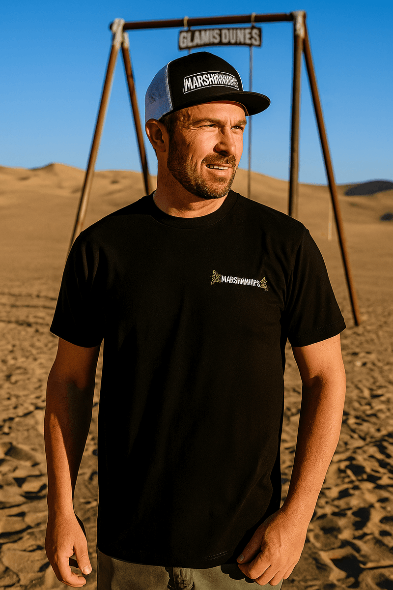 Load image into Gallery viewer, Marshin Whips Black & Green UFO T-Shirt