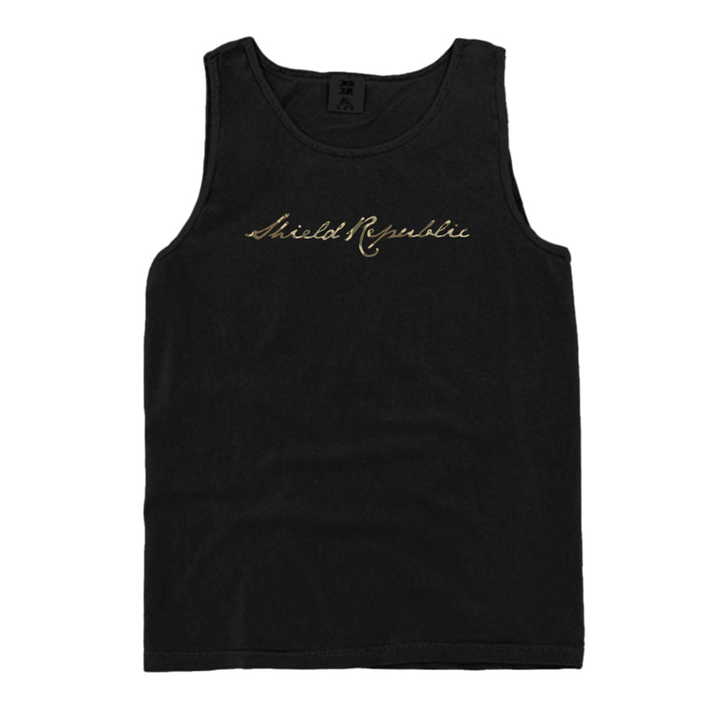 Load image into Gallery viewer, Shield Republic Duck Camo Script (Front)