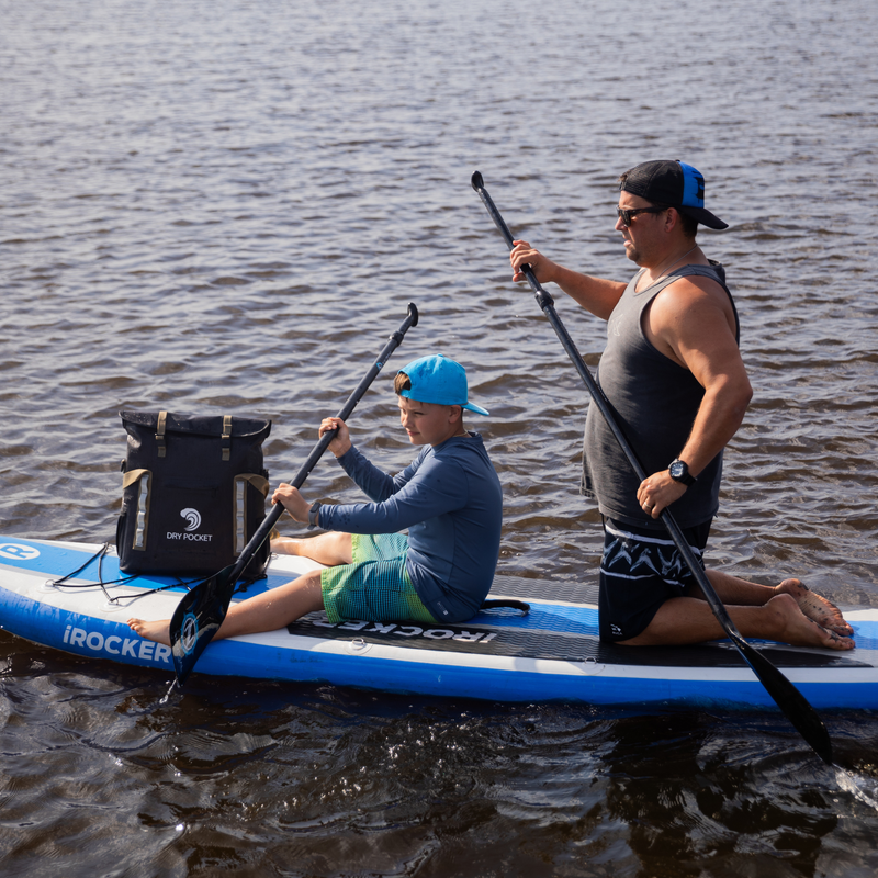 Load image into Gallery viewer, Waterproof Floating Tote Cooler - Black