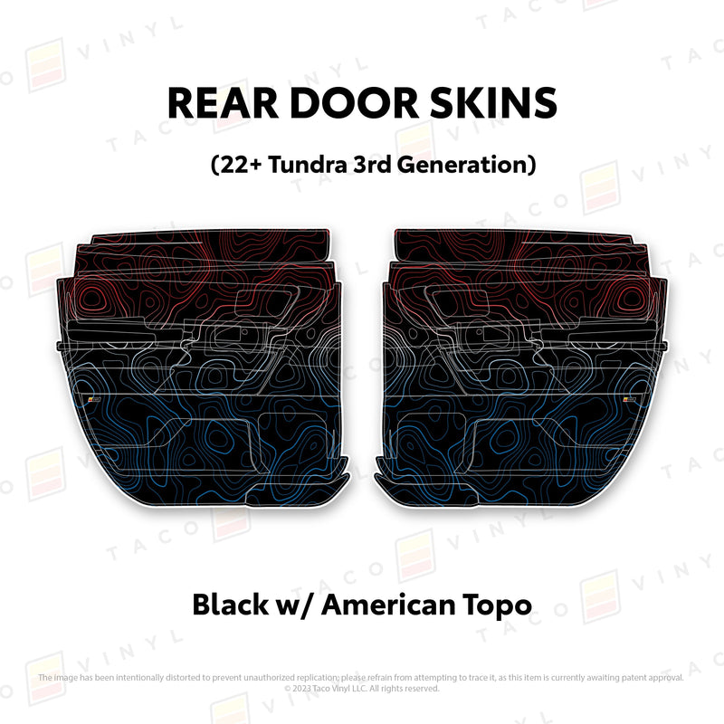 Load image into Gallery viewer, 2022+ Tundra Door Skins