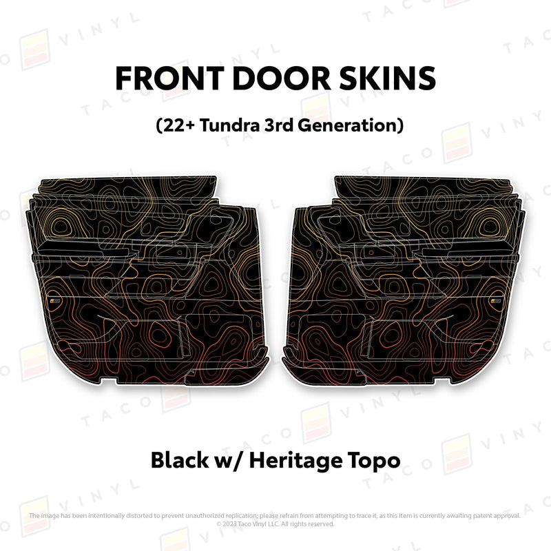 Load image into Gallery viewer, 2022+ Tundra Door Skins