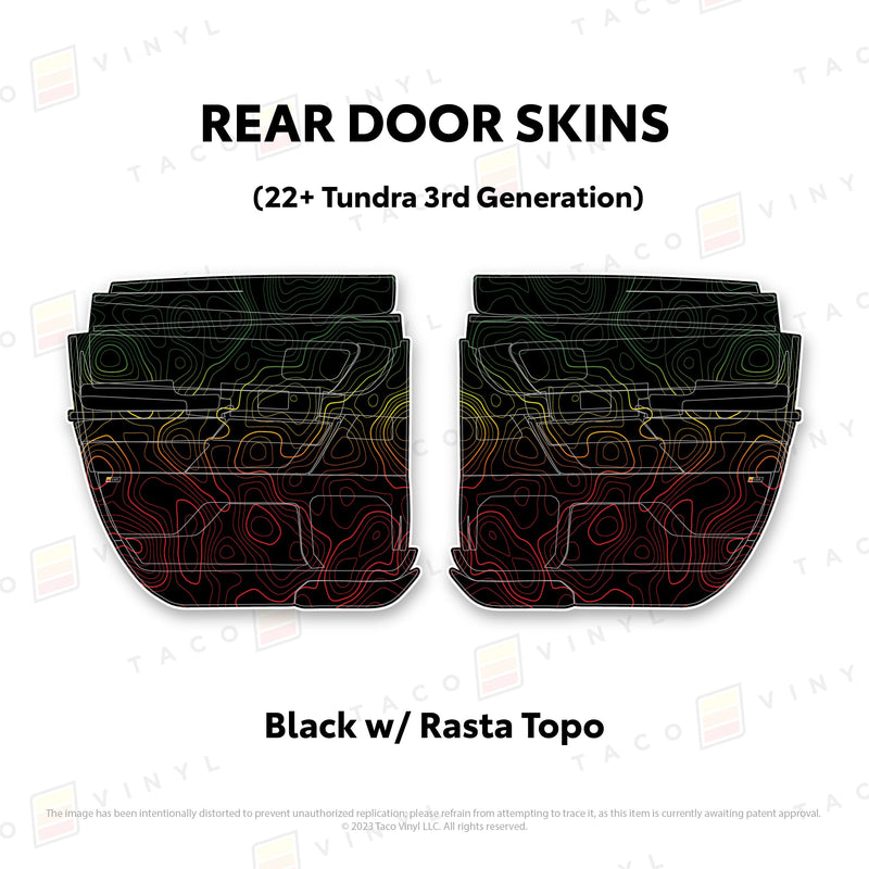Load image into Gallery viewer, 2022+ Tundra Door Skins