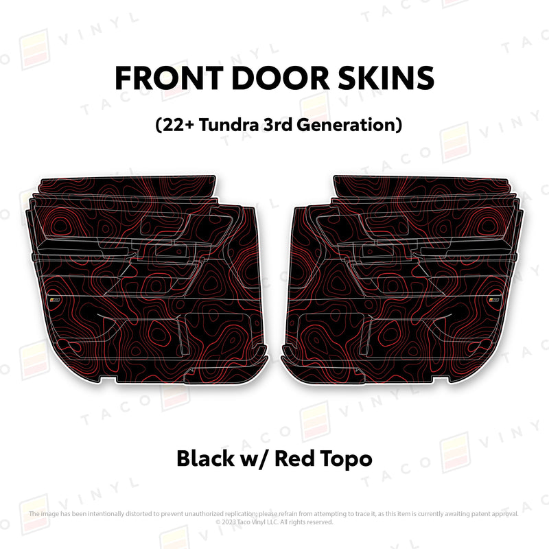 Load image into Gallery viewer, 2022+ Tundra Door Skins