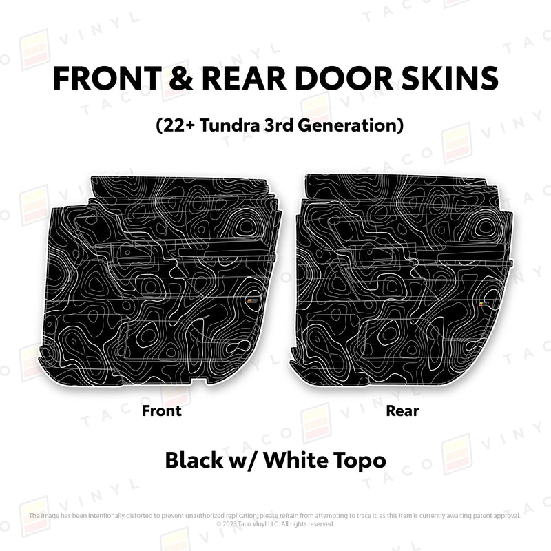 Load image into Gallery viewer, 2022+ Tundra Door Skins