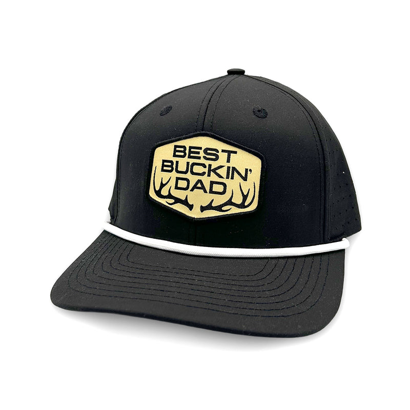 Load image into Gallery viewer, Best Buckin' Dad (Woven Patch)