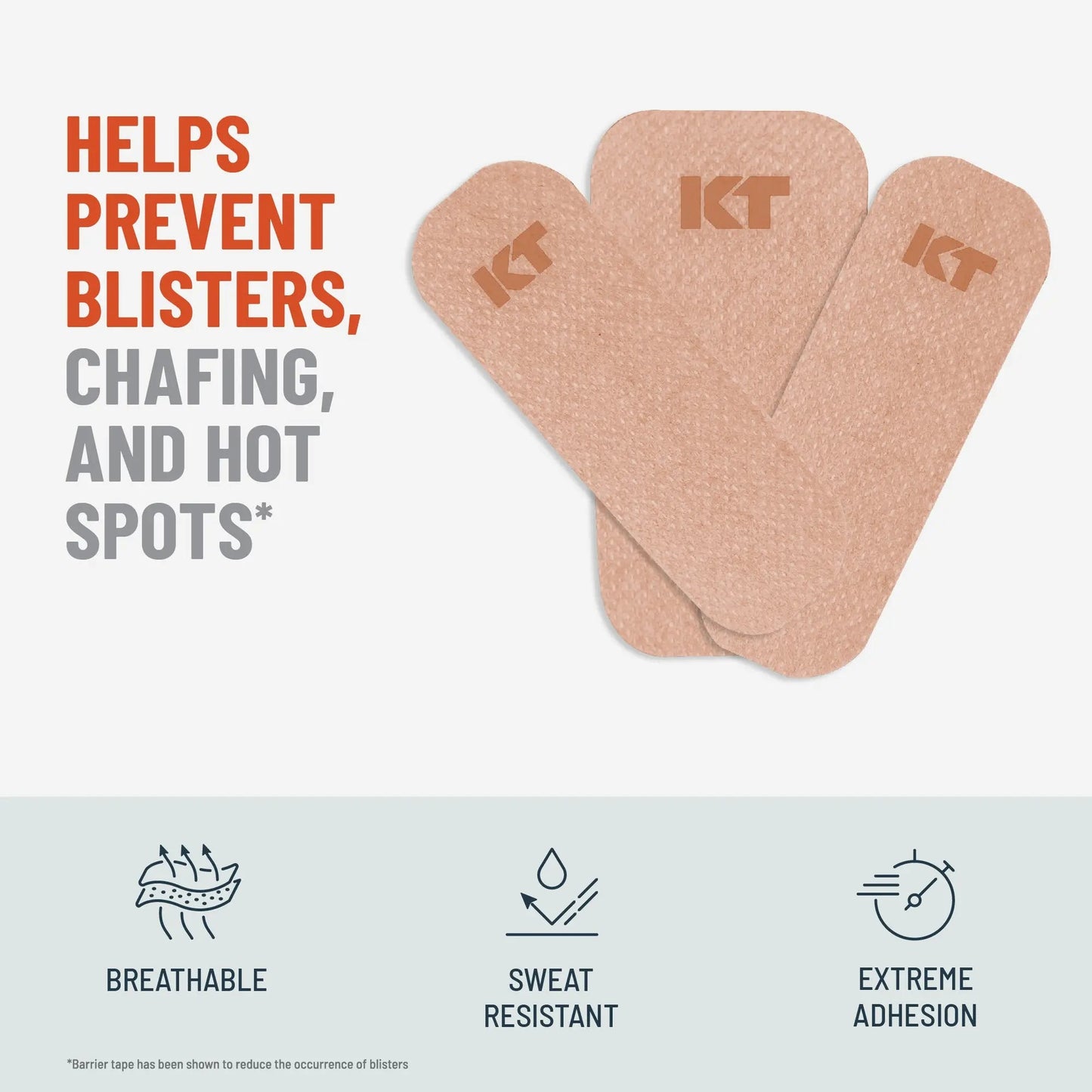 KT Health Blister Prevention Tape - Skoutley Outdoors LLC