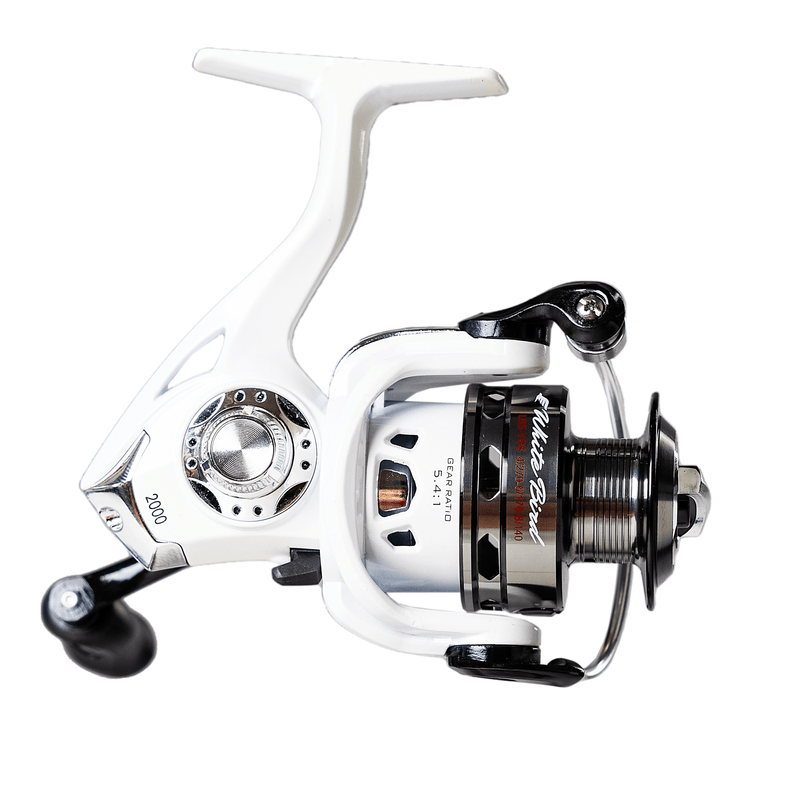 Load image into Gallery viewer, White Bird Spinning Reel (retail packaging)
