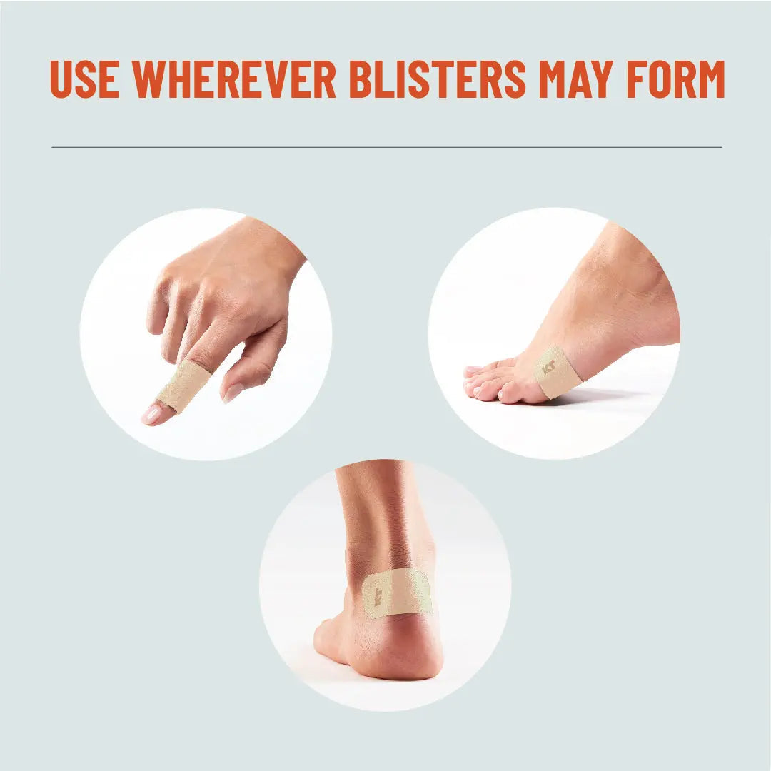 KT Health Blister Prevention Tape - Skoutley Outdoors LLC