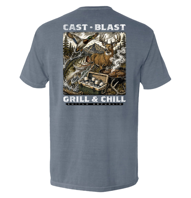 Load image into Gallery viewer, Cast Blast Grill & Chill