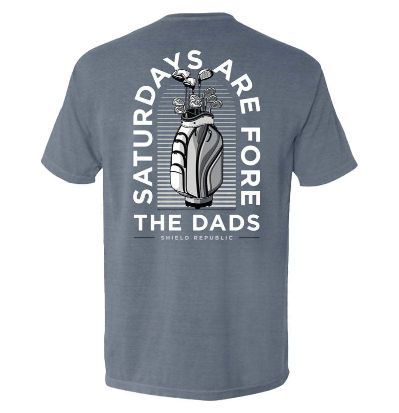 Load image into Gallery viewer, Saturdays Are For The Dads Golf Grey