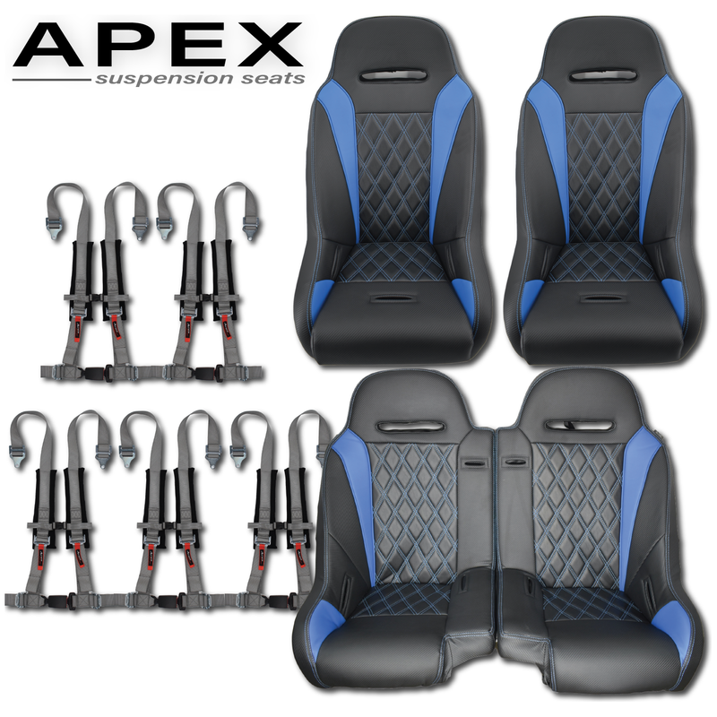 Load image into Gallery viewer, Aces Racing - 2024+ Polaris XP Bench Seat and Bucket Seat Combo