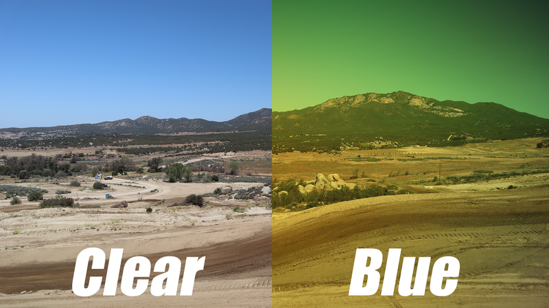 Load image into Gallery viewer, Dual Pane Blue Infinity Lens
