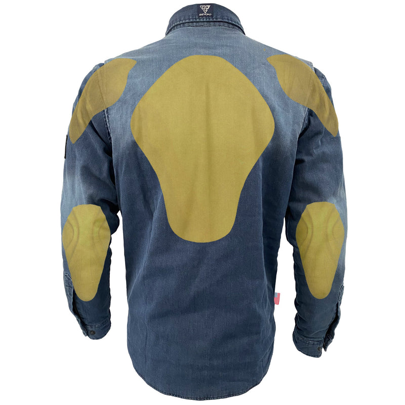Load image into Gallery viewer, Protective Jeans Jacket - Blue Faded