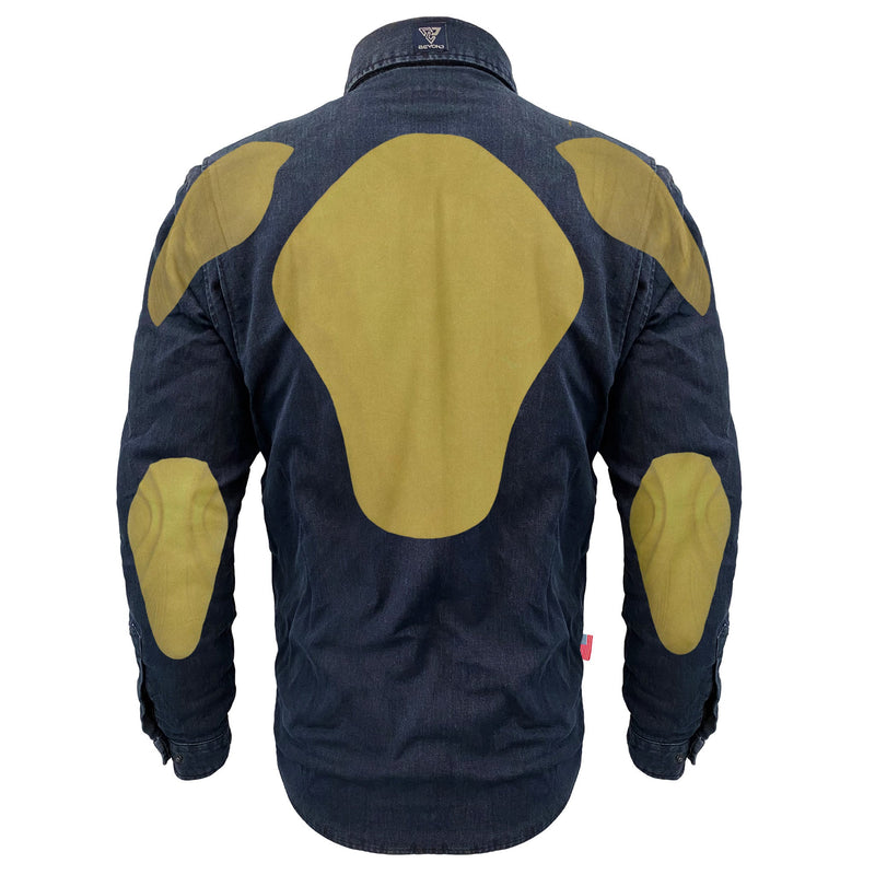 Load image into Gallery viewer, Protective Jeans Jacket - Blue Indigo