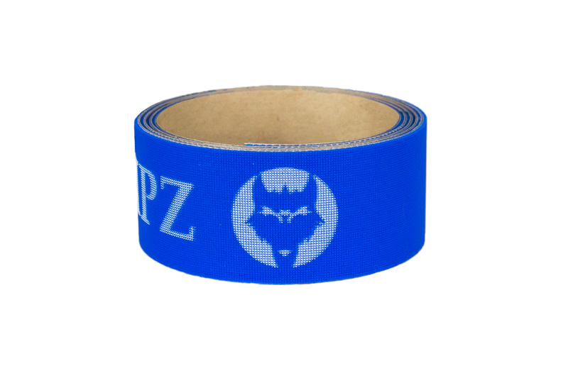 Load image into Gallery viewer, Blue Bat Grip Tape with White