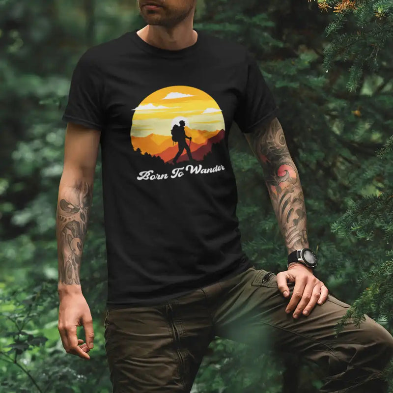 Load image into Gallery viewer, Born To Wander Man T-Shirt
