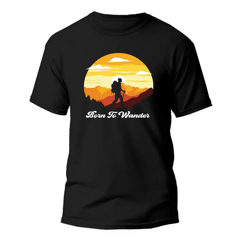 Load image into Gallery viewer, Born To Wander Man T-Shirt