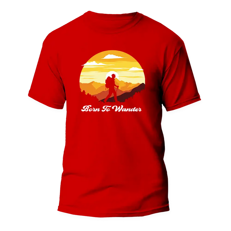 Load image into Gallery viewer, Born To Wander Man T-Shirt