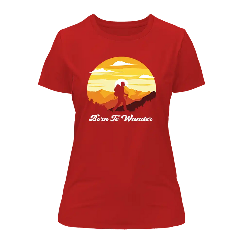 Load image into Gallery viewer, Born To Wander T-Shirt for Women