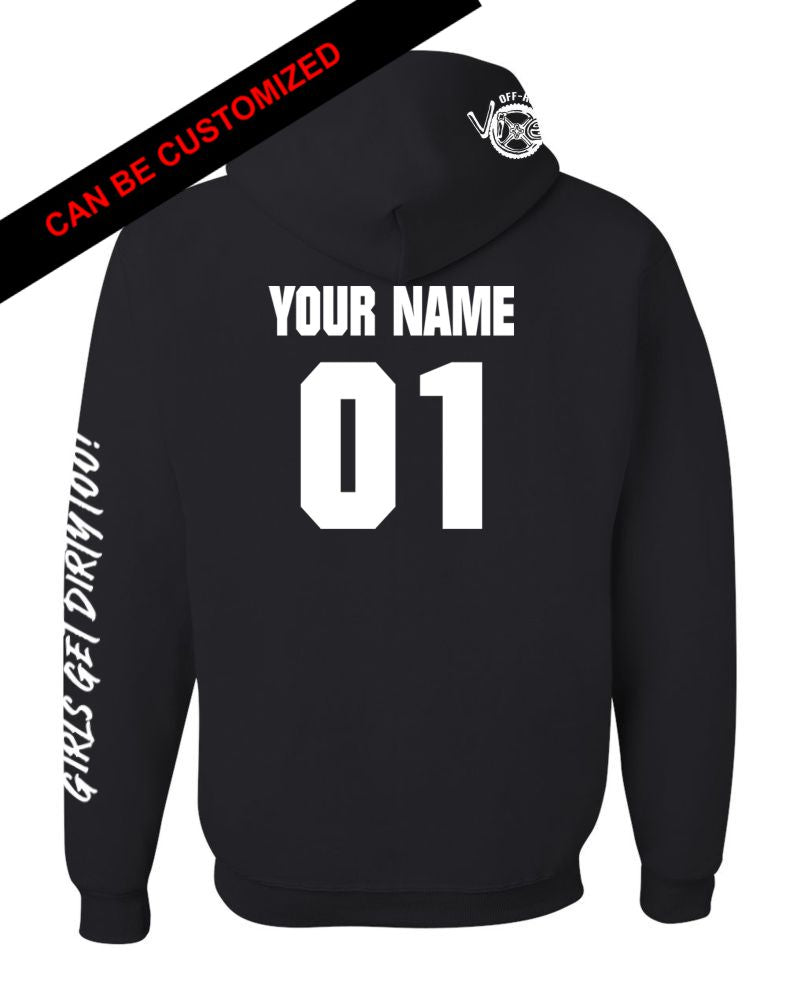Load image into Gallery viewer, Braaapiness Pullover Hoodie - Snow Bike