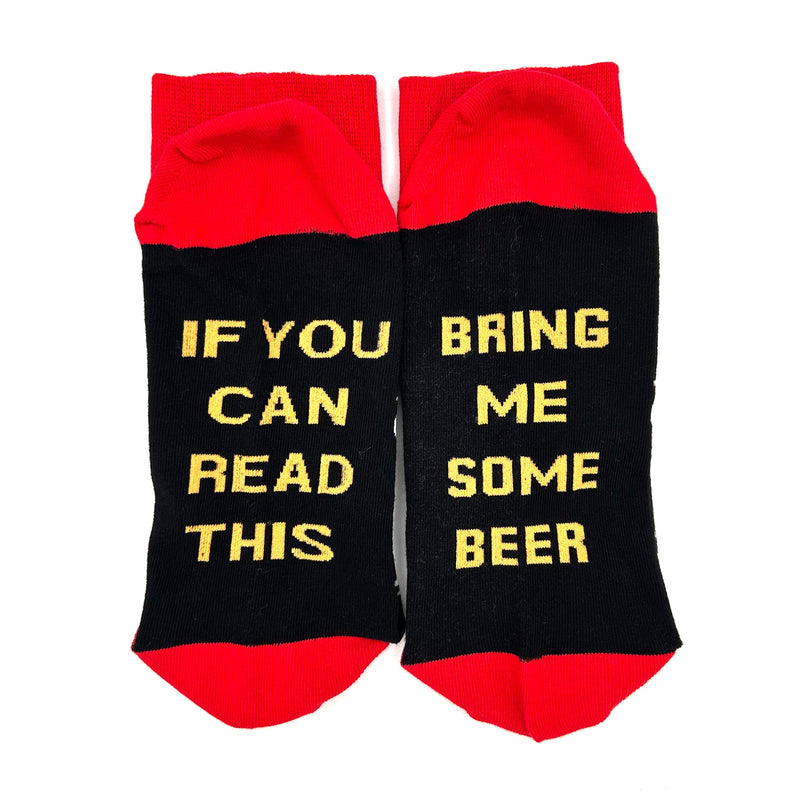 Load image into Gallery viewer, Bring Me Some Beer Novelty Socks