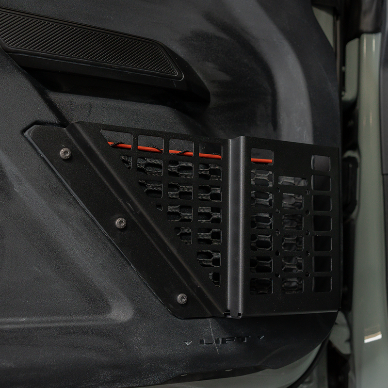 Load image into Gallery viewer, Front Door MOLLE Basket Fits 22+ Ford Bronco Raptor