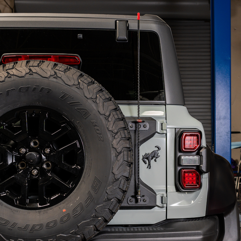 Load image into Gallery viewer, Rear Antenna Mount Fits 22+ Ford Bronco Raptor