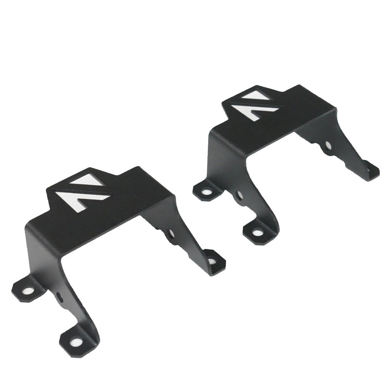 Load image into Gallery viewer, Ford Bronco Quatro Fog Brackets for Gen 6 Plastic Bumper Models