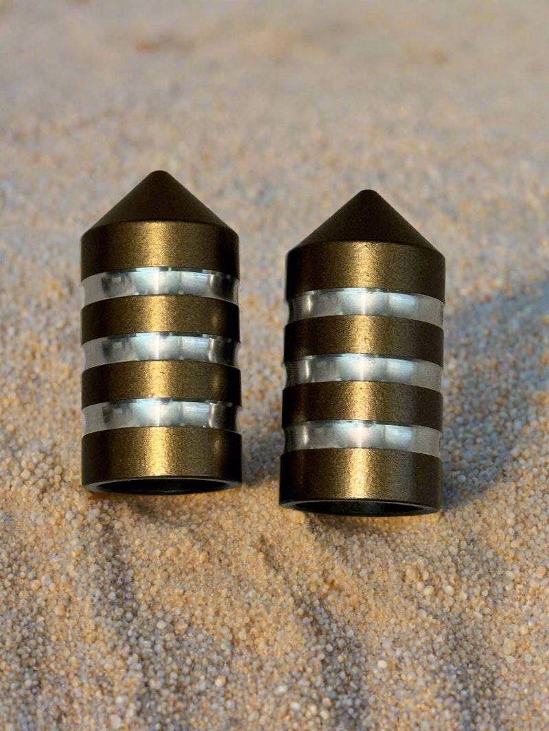 Load image into Gallery viewer, Marshin Whips Billet Magnetic Base Caps | Protective Dust Covers | Pair