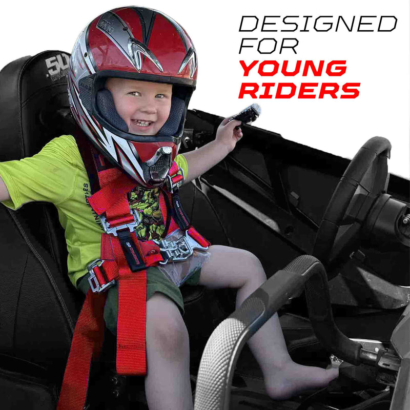 Load image into Gallery viewer, RZR PRO XP 4 Rear Bump Seat & Safety Harness