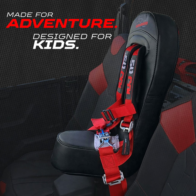 Load image into Gallery viewer, Kawasaki Teryx4 Rear Bump Seat & Safety Harness