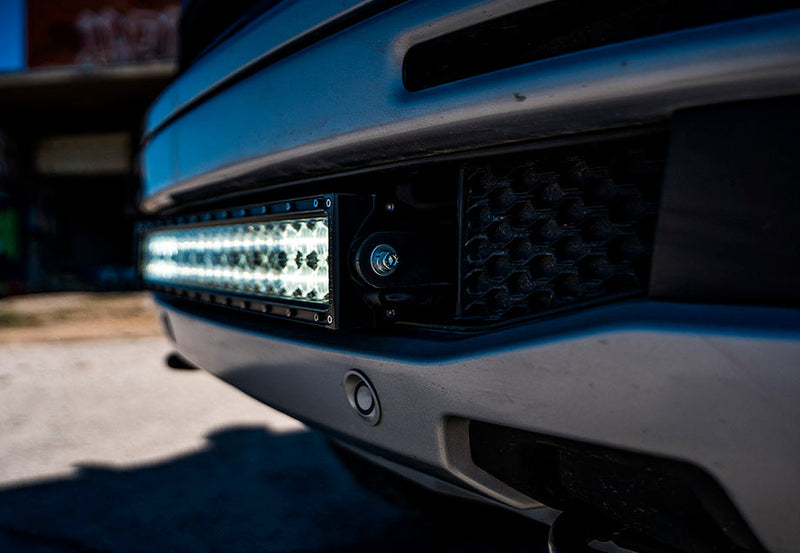 Load image into Gallery viewer, 22" Bumper Hidden LED Light Bar Brackets Kit For 2019-2022 Ford Ranger