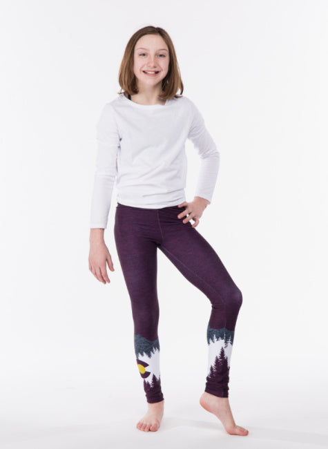 Load image into Gallery viewer, Burgundy Native Kids Pants