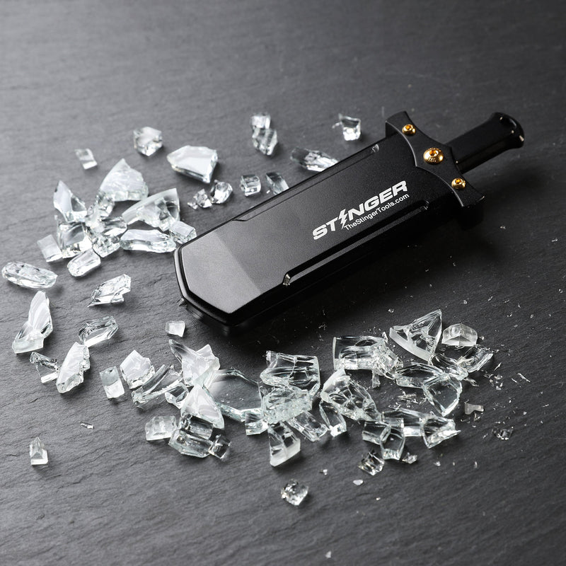 Load image into Gallery viewer, Stinger Buster Tool with P01 Serrated Utility Edge