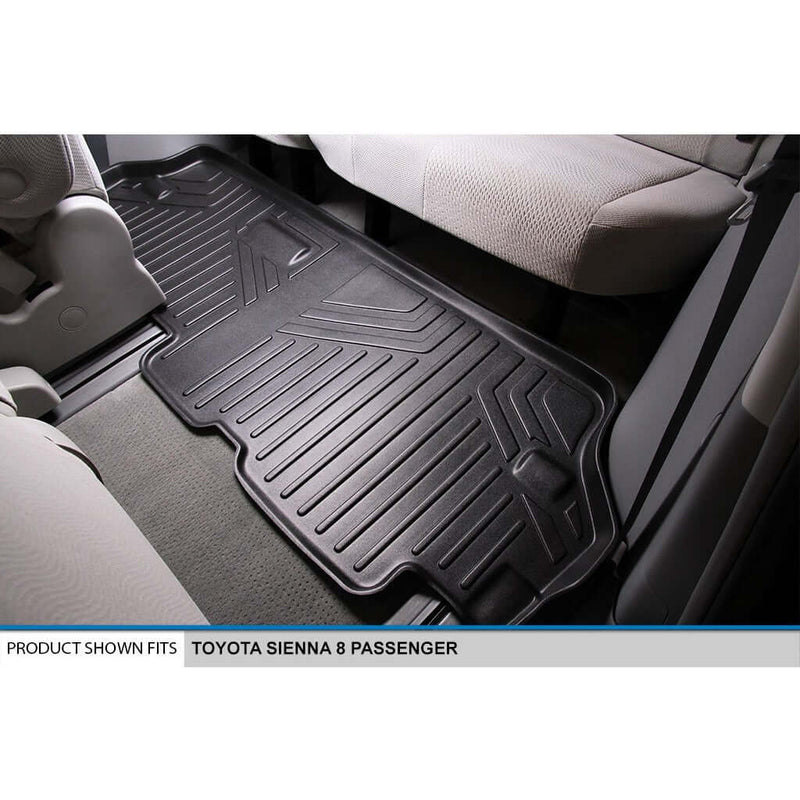 Load image into Gallery viewer, SMARTLINER Custom Fit Floor Liners For 2011-2012 Sienna (8 Passenger Model with Power Folding 3rd Row Seats)