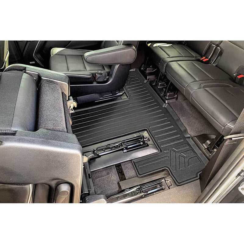 Load image into Gallery viewer, SMARTLINER Floor Liners for 2021-2026 GMC Yukon XL/ Yukon Denali XL (2nd Row Bucket)