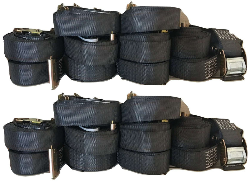 Load image into Gallery viewer, 2" x 16 Ft Interior Van Cam Buckle Strap w/ Spring E Fittings | 20 PACK