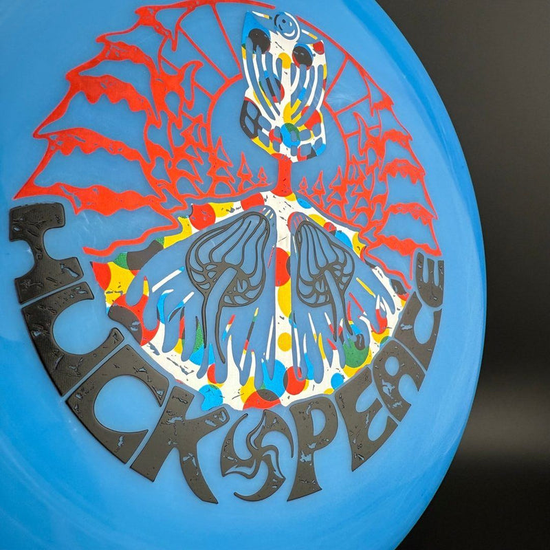 Load image into Gallery viewer, Soft Neo Spore - Huk Lab Peace Triple Foil Stamp